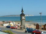 The clock tower on Shanklin Espanade